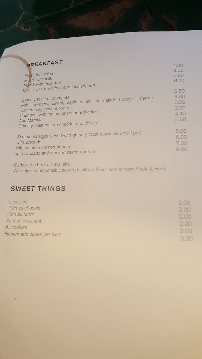 Menu - Petitou Cafe photo 6