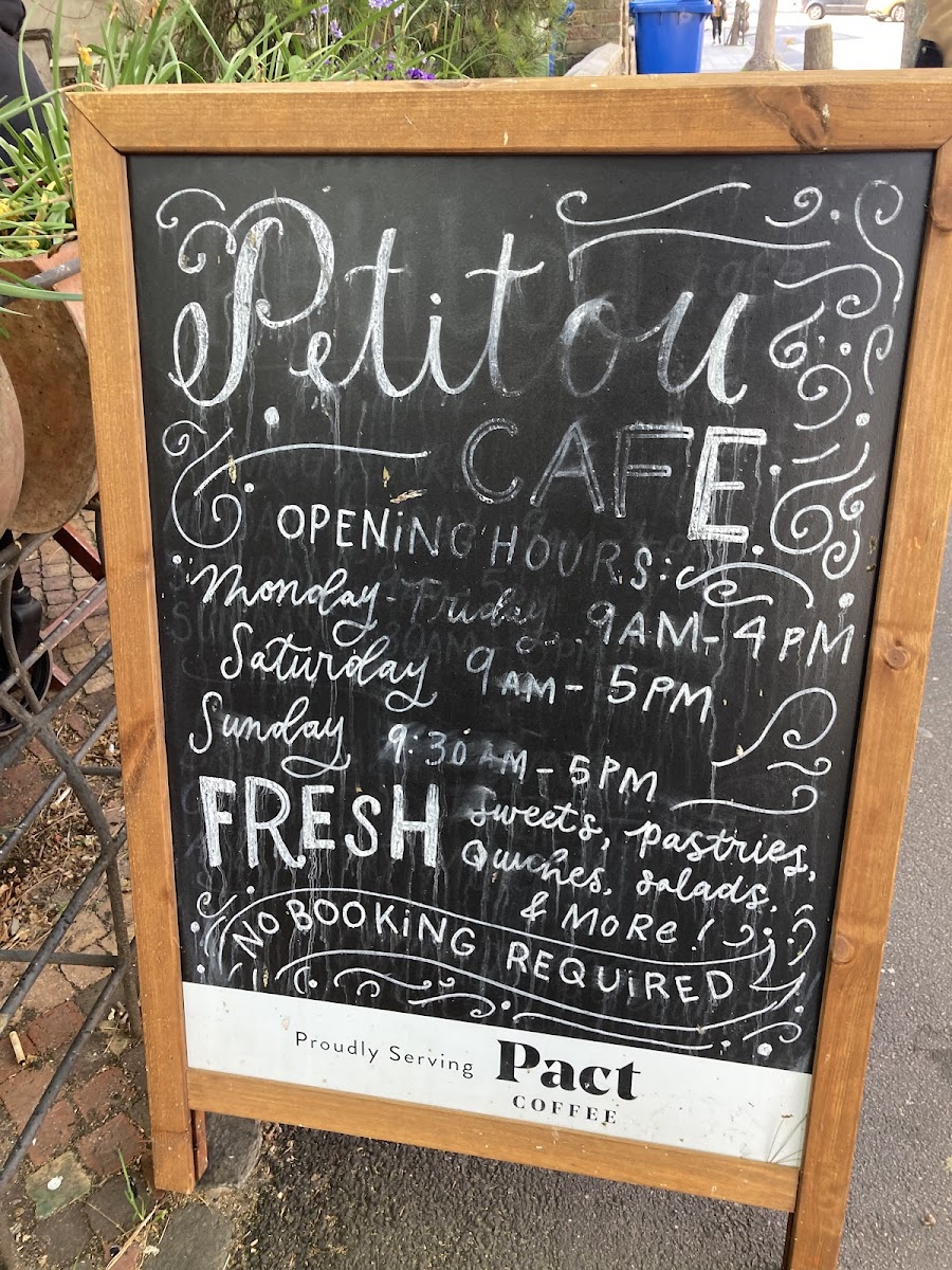 Menu - Petitou Cafe photo 7